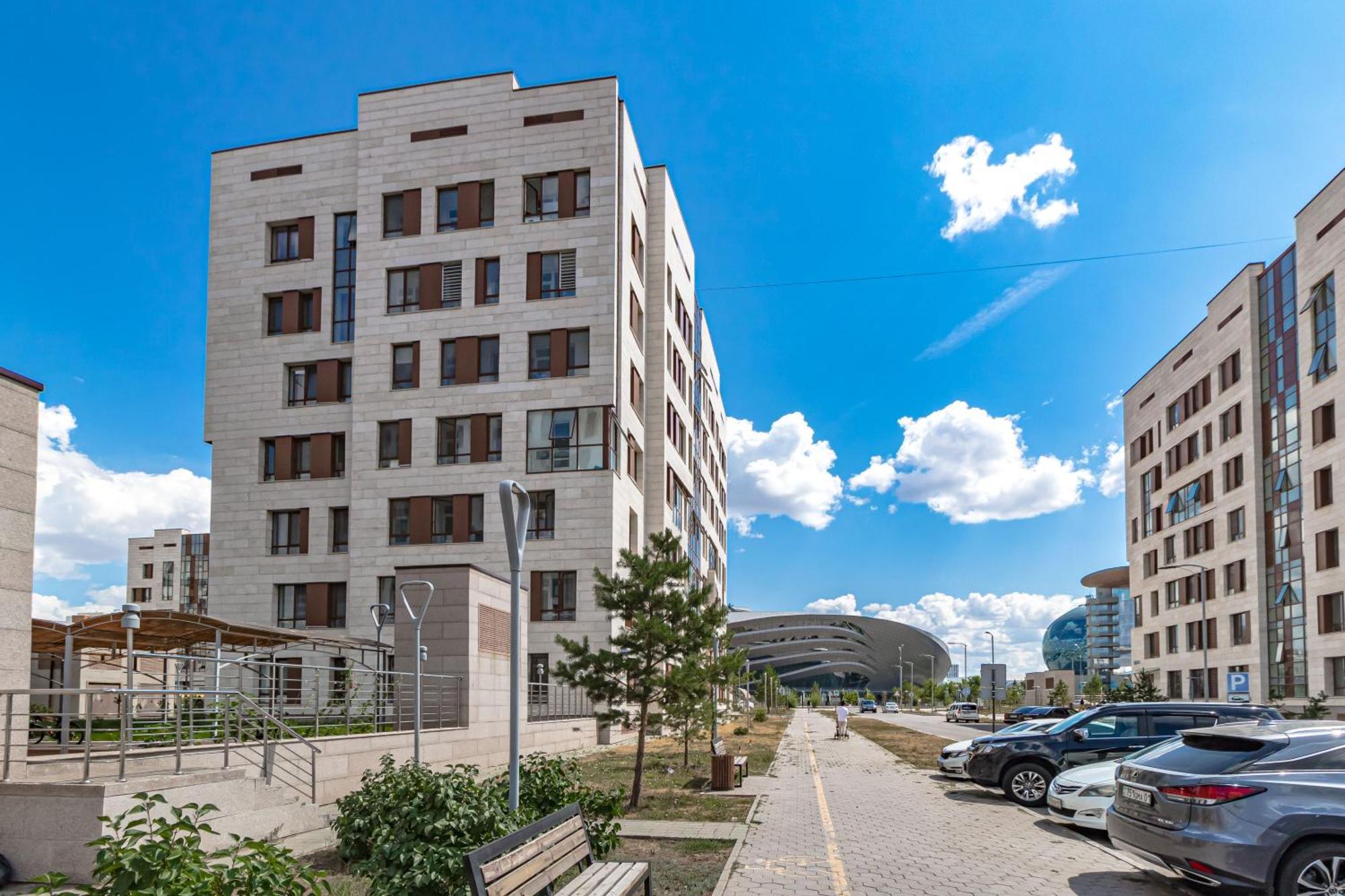 Стильные Апарты В Жк Expo Residense Astana Ngoại thất bức ảnh